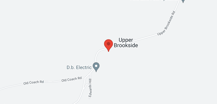map of 340 Upper Brookside Road